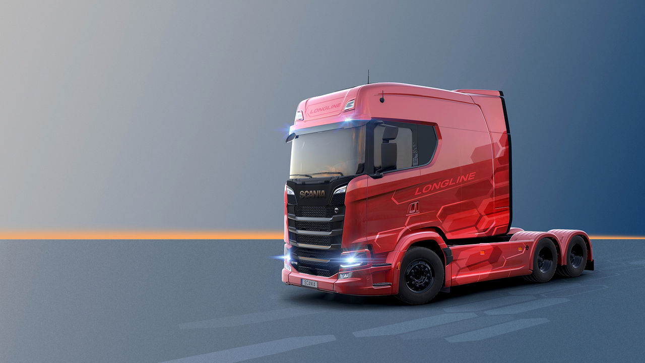 Scania Longline -ohjaamo