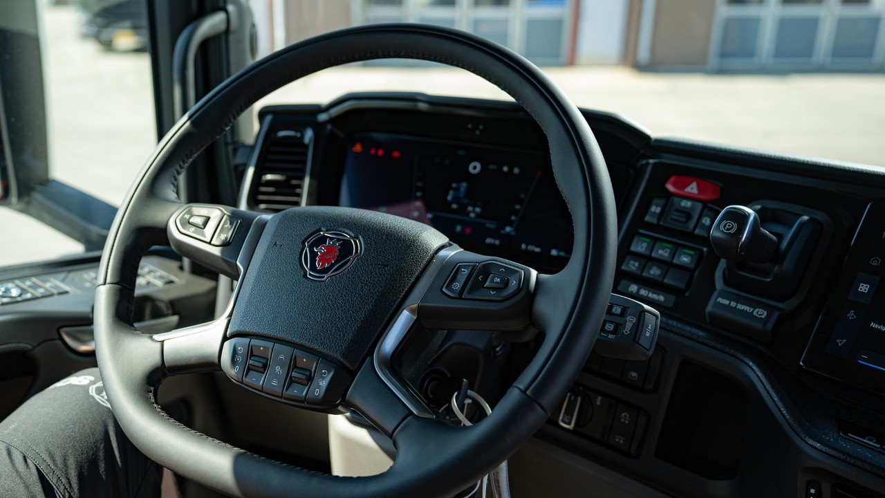 Smart Dash kojelauta Scaniassa