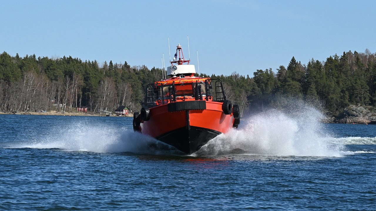 Finnpilotin uusi luotsivene rikkoi ennätykset