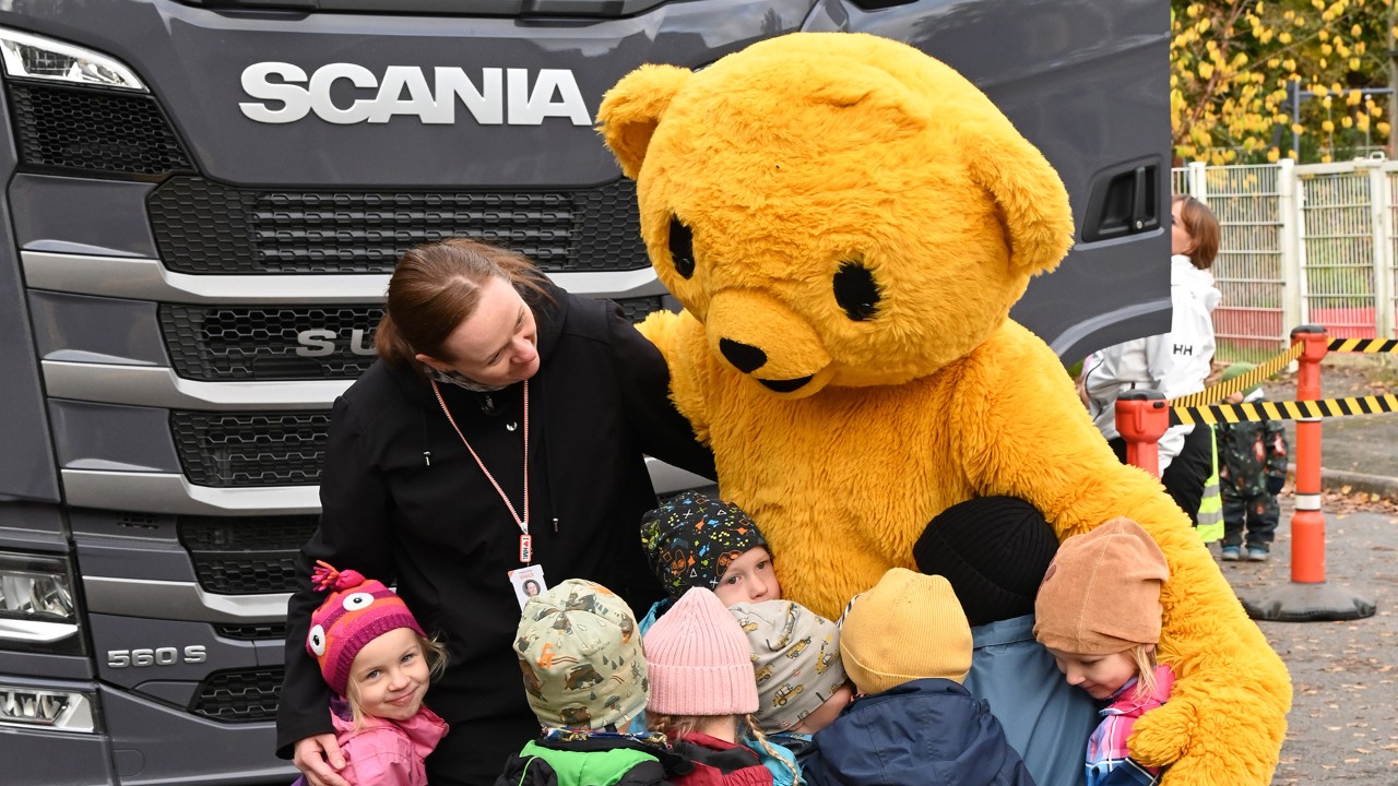 Turvallisuuspäivä lapsille, Scania 2024