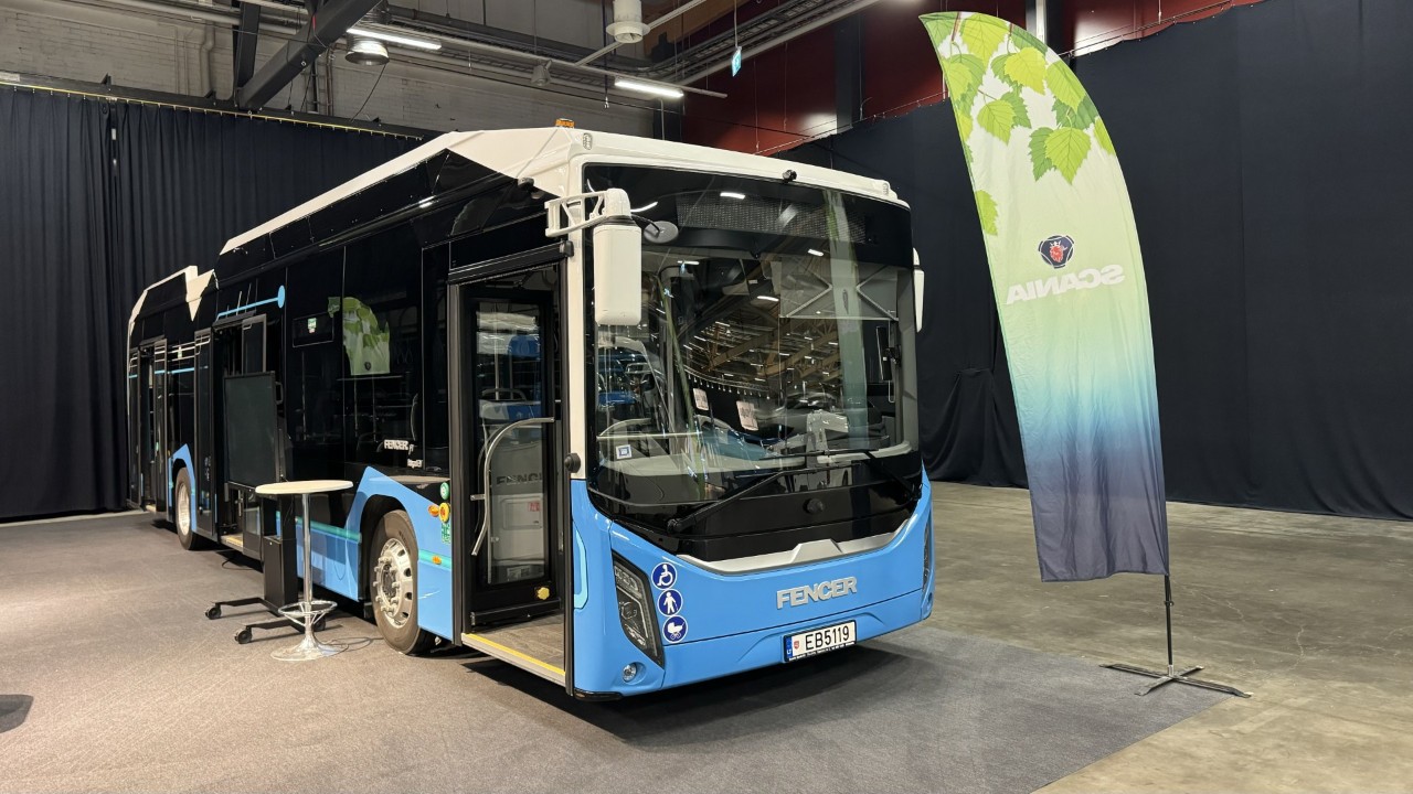 Lappeenrannan kuljetus: Scania 410 kulkee nesteytetyllä biokaasulla (LBG).  