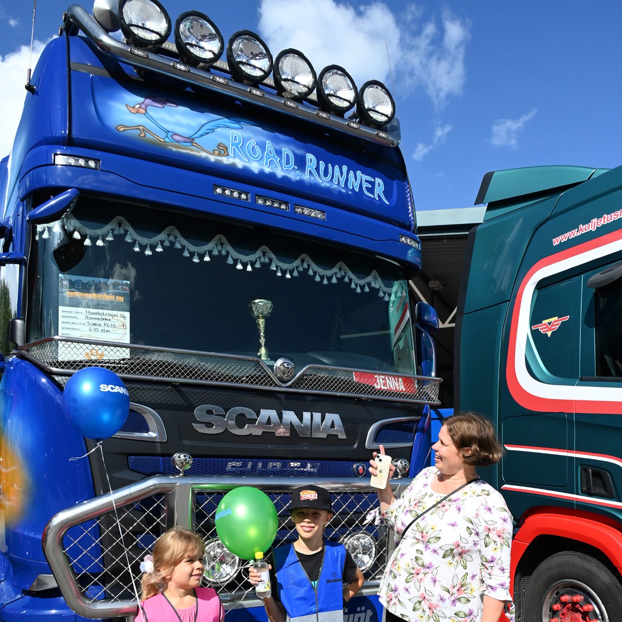 Rekkaspottaajien päivä, RoadRunner Scania