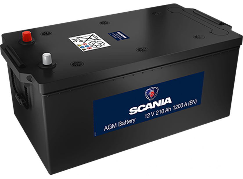 kuorma-auton akku, hinta, vaihto: Scania korjaamo