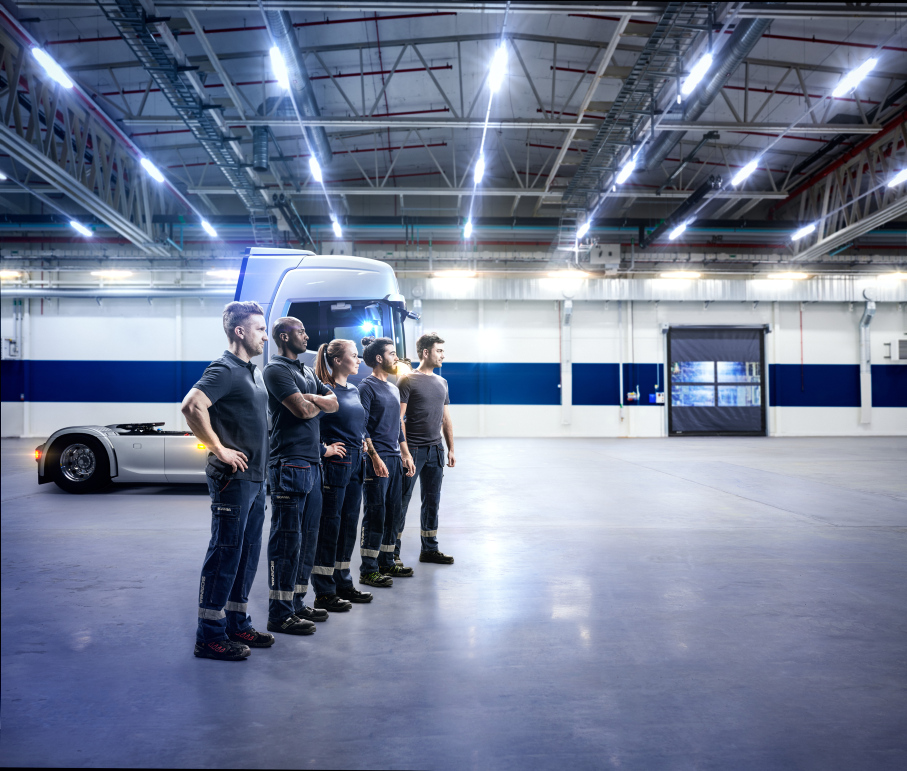 Scania kuorma-auto huoltotarjous talvi 2021