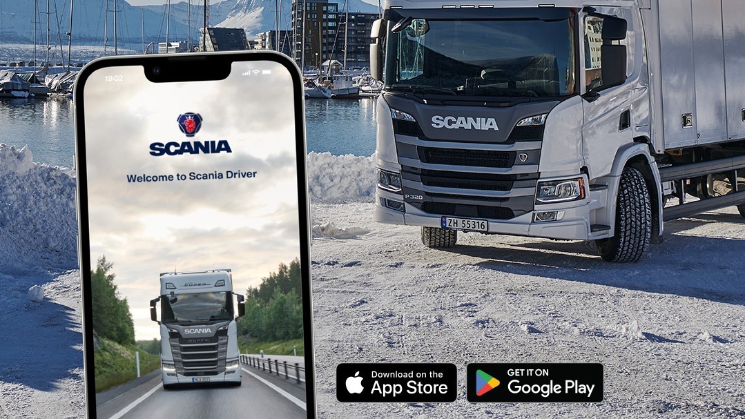 Scania Driver sovellus kuljettajille