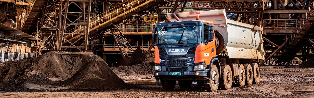 Scania XT-lastbil