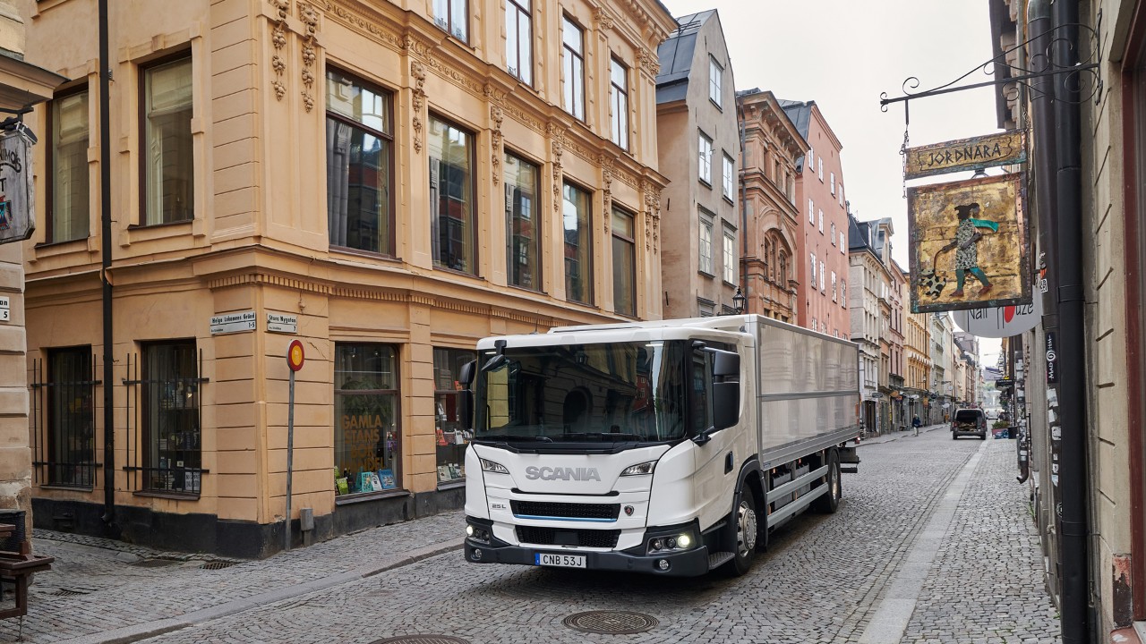 camion scania électrique