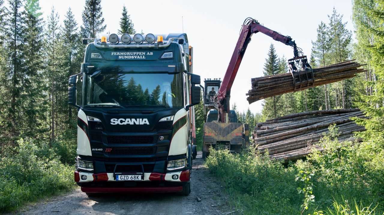 Essais terrain du nouveau Scania 560 R XT