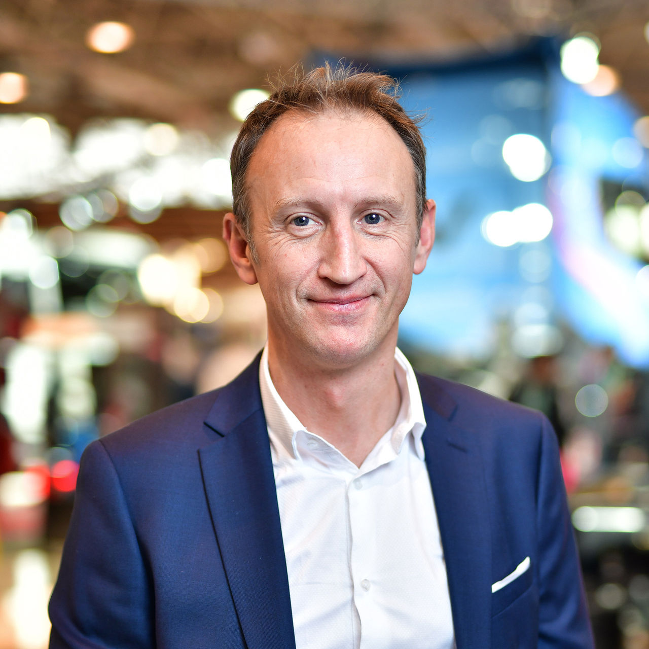 Stéphane Lecouflet, Chef de produit services connectés Scania France.
