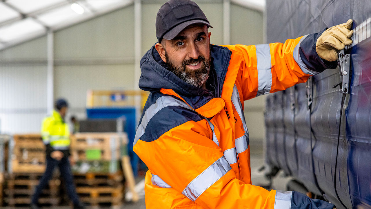 Aurélien Macé, conducteur et formateur chez Jolival.
