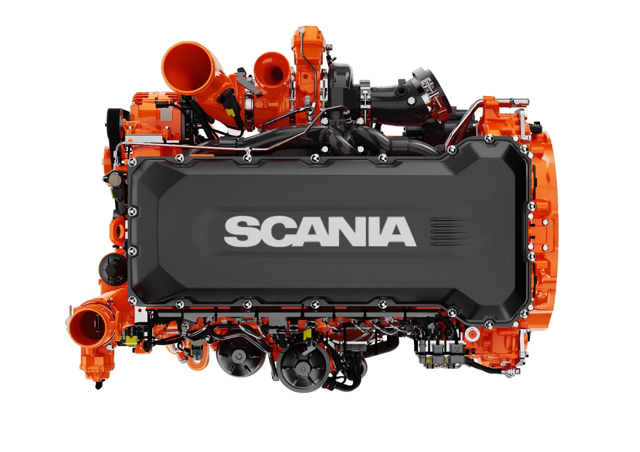 Scania lance une nouvelle plateforme de motorisation à cylindres en ligne