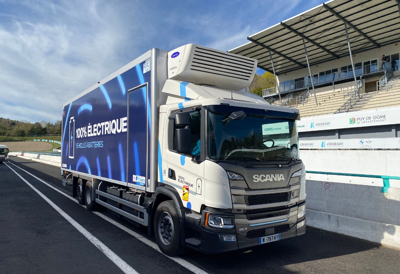 Scania France allume l’électricité !