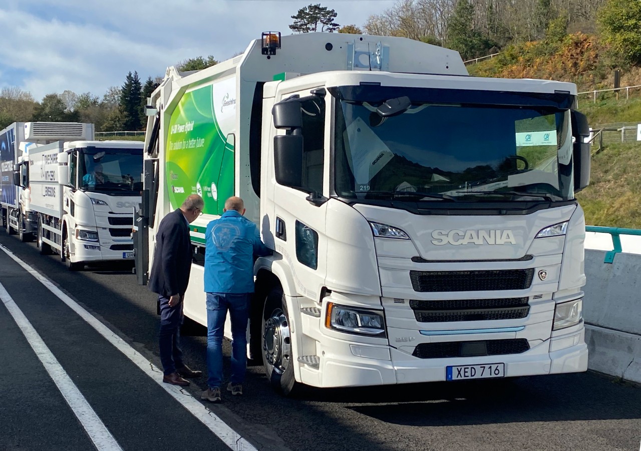 Scania France allume l'électricité !