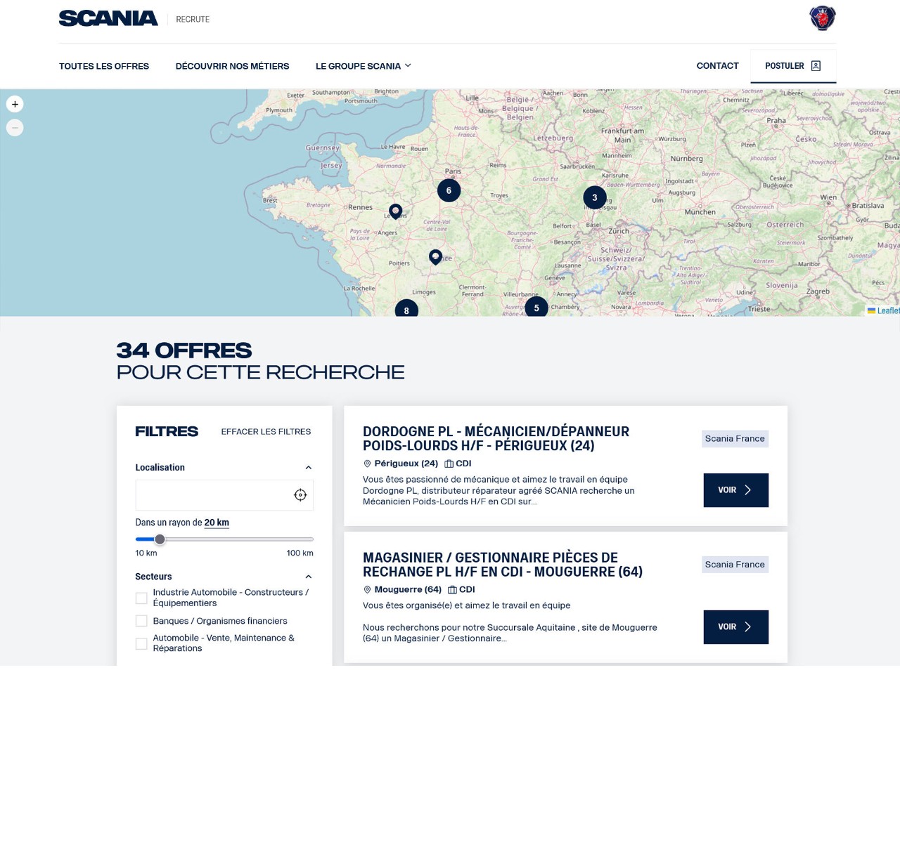 Le site scaniarecrute.fr fait peau neuve