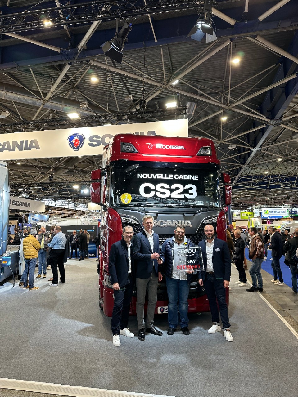 Scania livre sa première cabine profonde CS23 en France