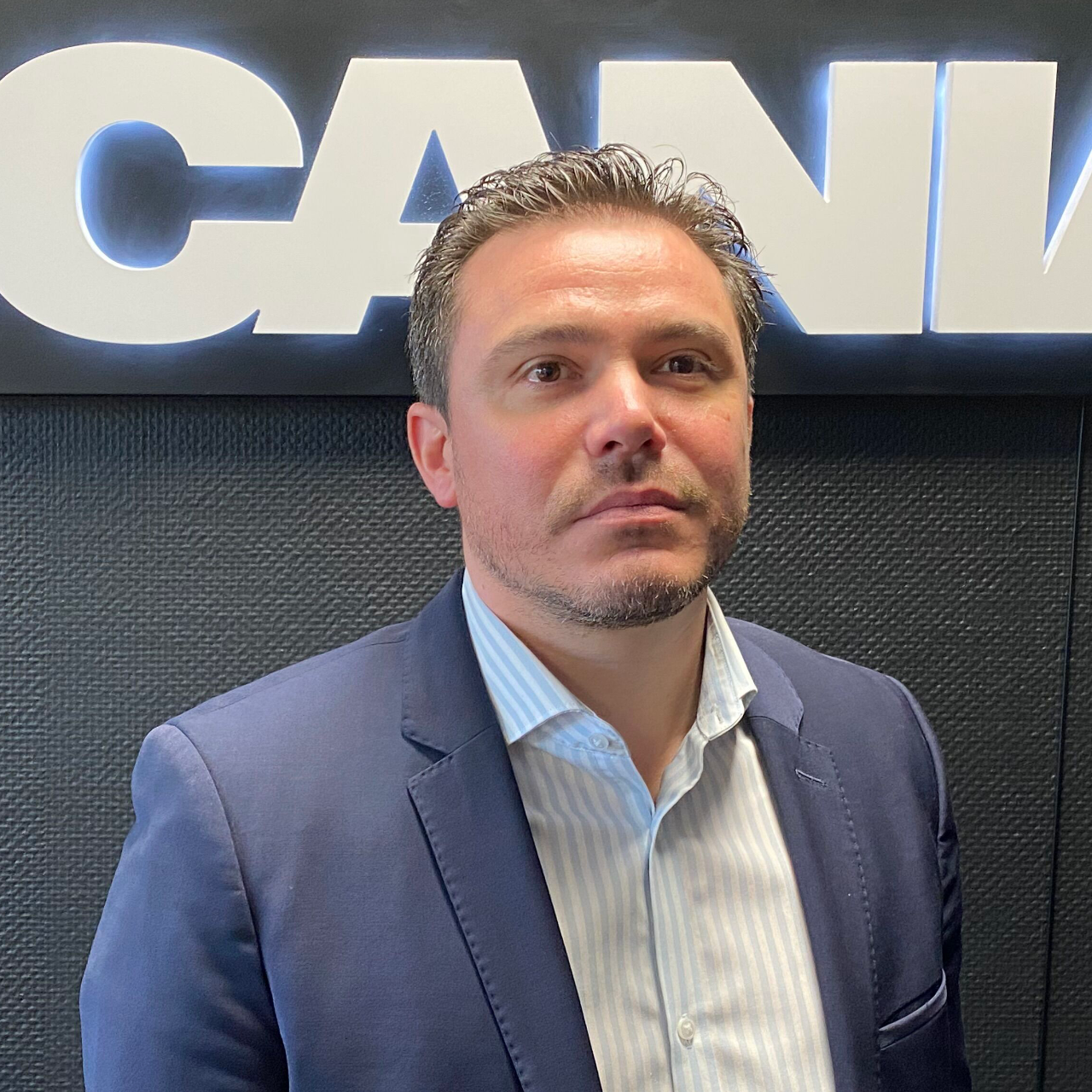 Christophe Margaillan, directeur de la succursale Scania Rhône-Alpes