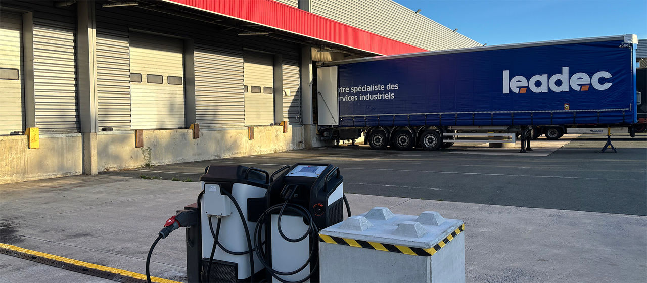 Un BEV Scania livré au groupe Jolival pour le compte de Leadec