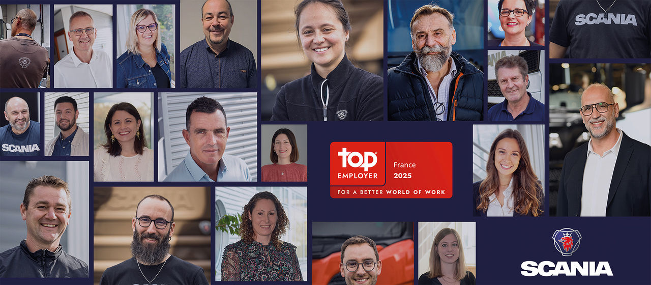 Top Employer 2025, nouvelle certification pour Scania France