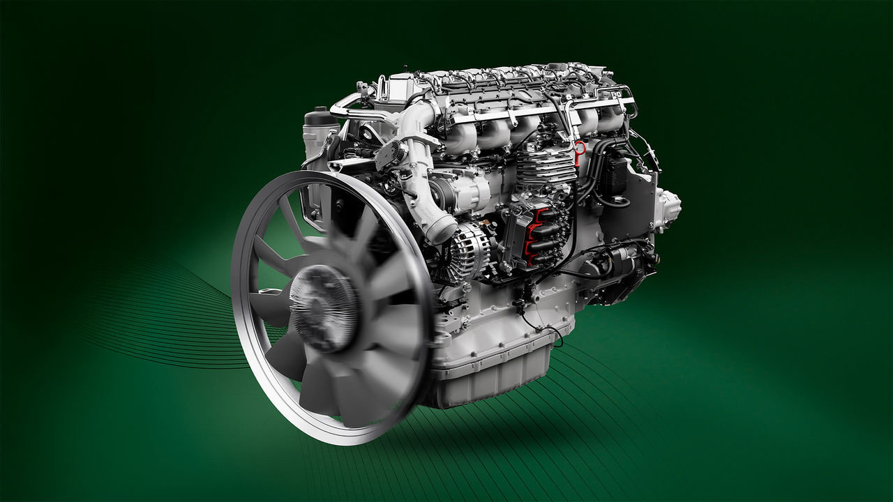 Moteurs Scania biogaz de 280 à 460 ch