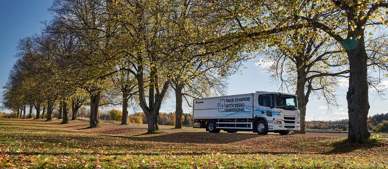 Large gamme de camions 100 % électriques