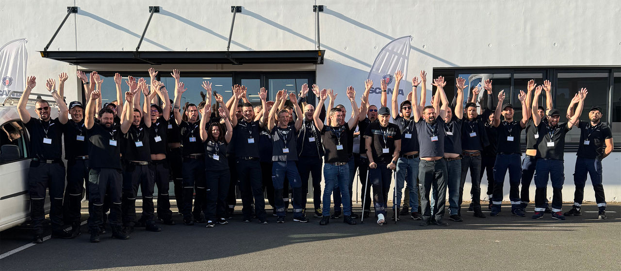 L’équipe Scania Rhône-Alpes Chaponnay remporte la finale Top Team France