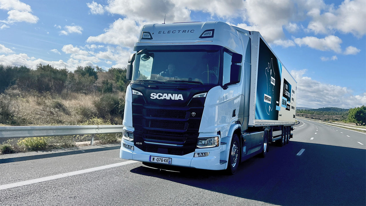 Large gamme de camions 100 % électriques