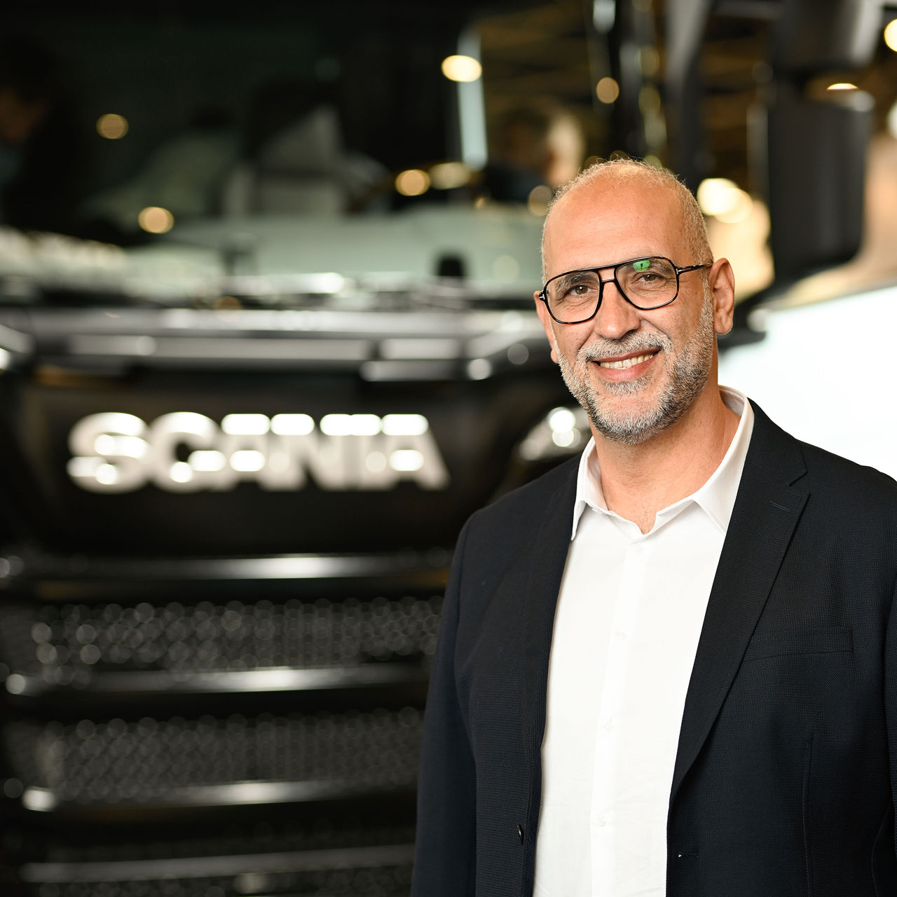 Abdé Menii, directeur de la succursale Scania Bourgogne / Franche-Comté