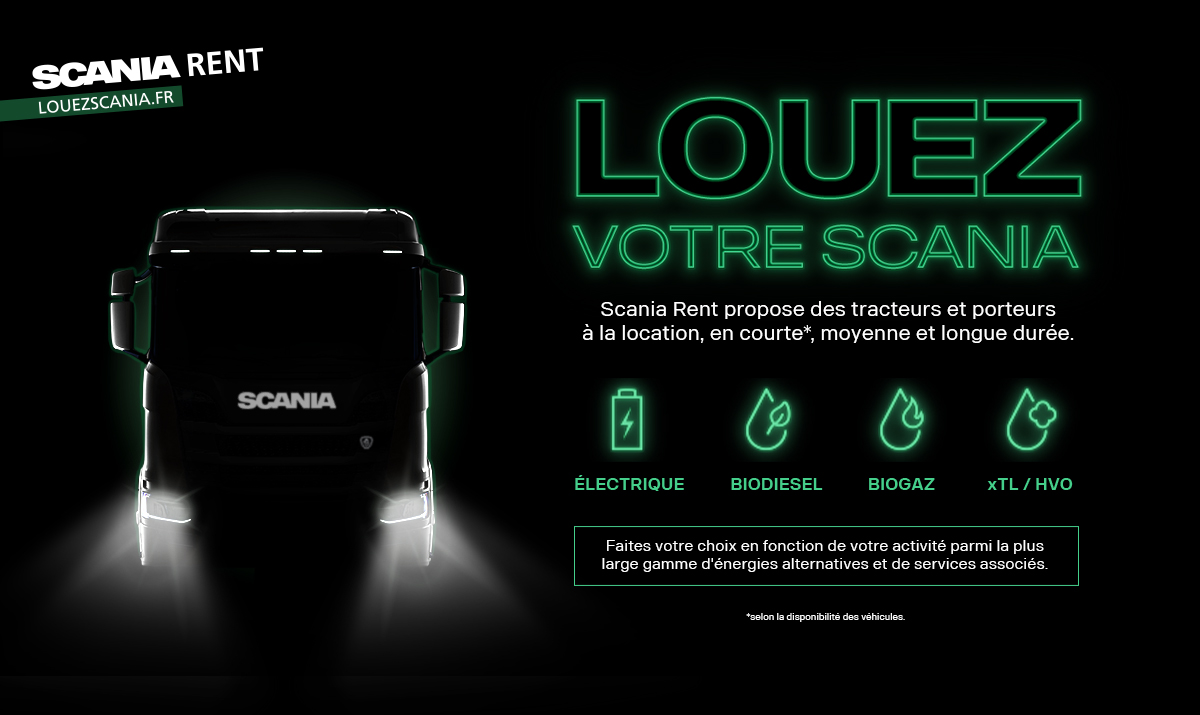 Louez votre Scania