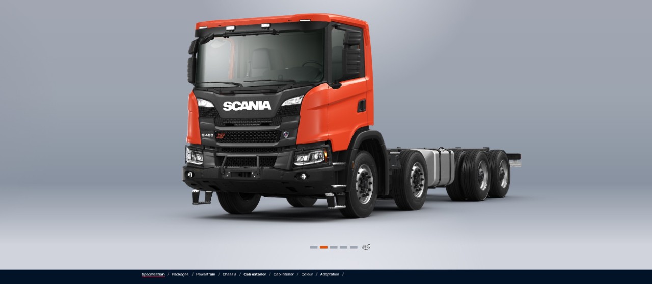 Scania Configurator image