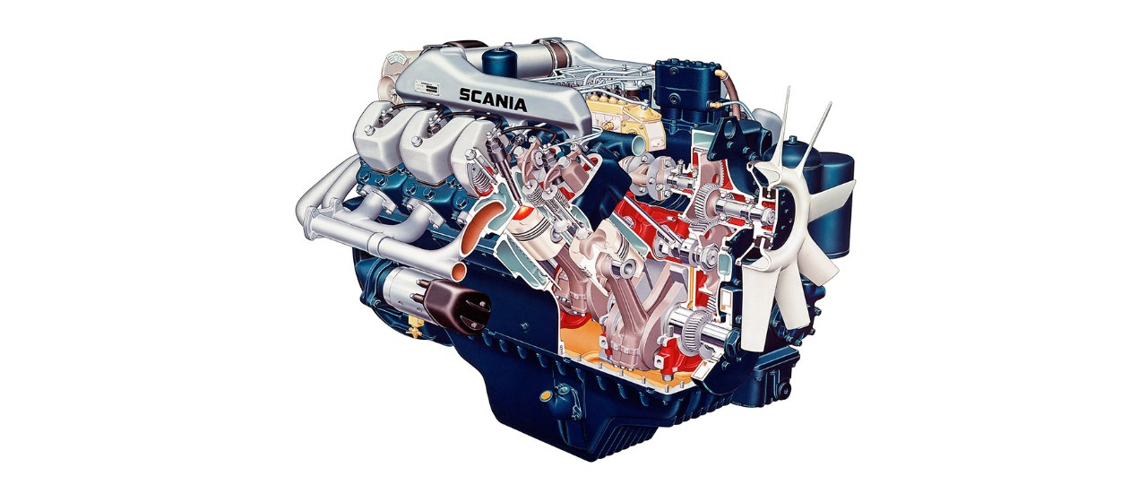 1969: Introduction of the legendary V8 engine
