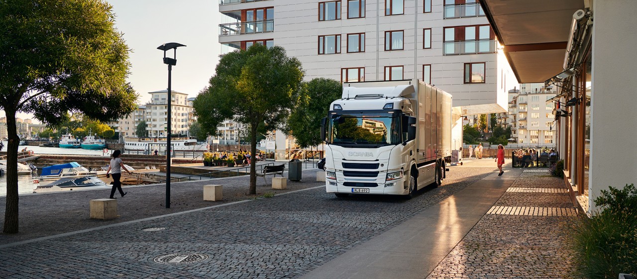 Battery electric truck
