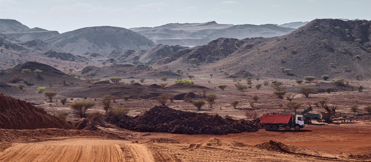 Scania mining truck