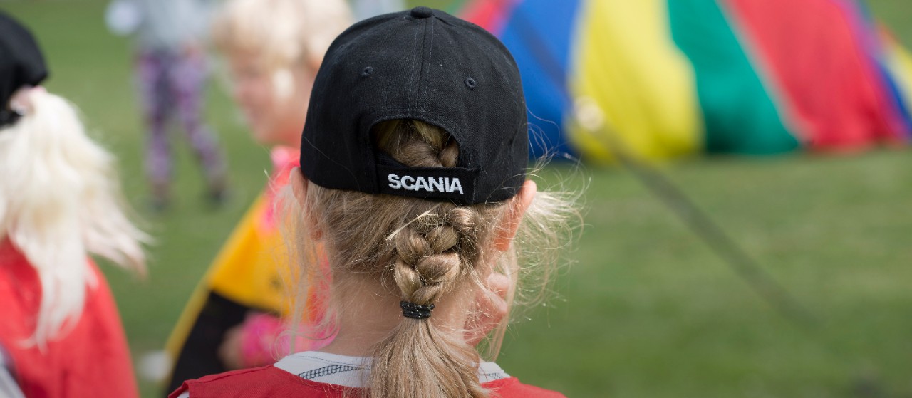   Sponsorship and community engagement at Scania, the local player.