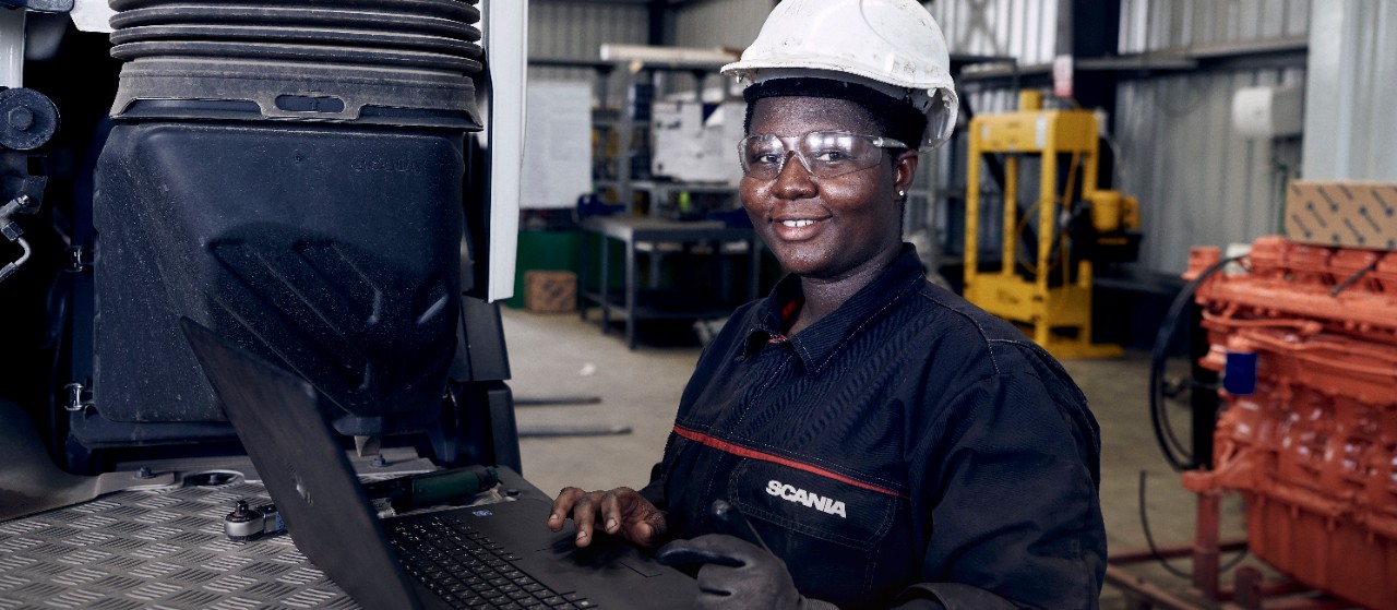   Sponsorship and community engagement at Scania, focus education and skills.