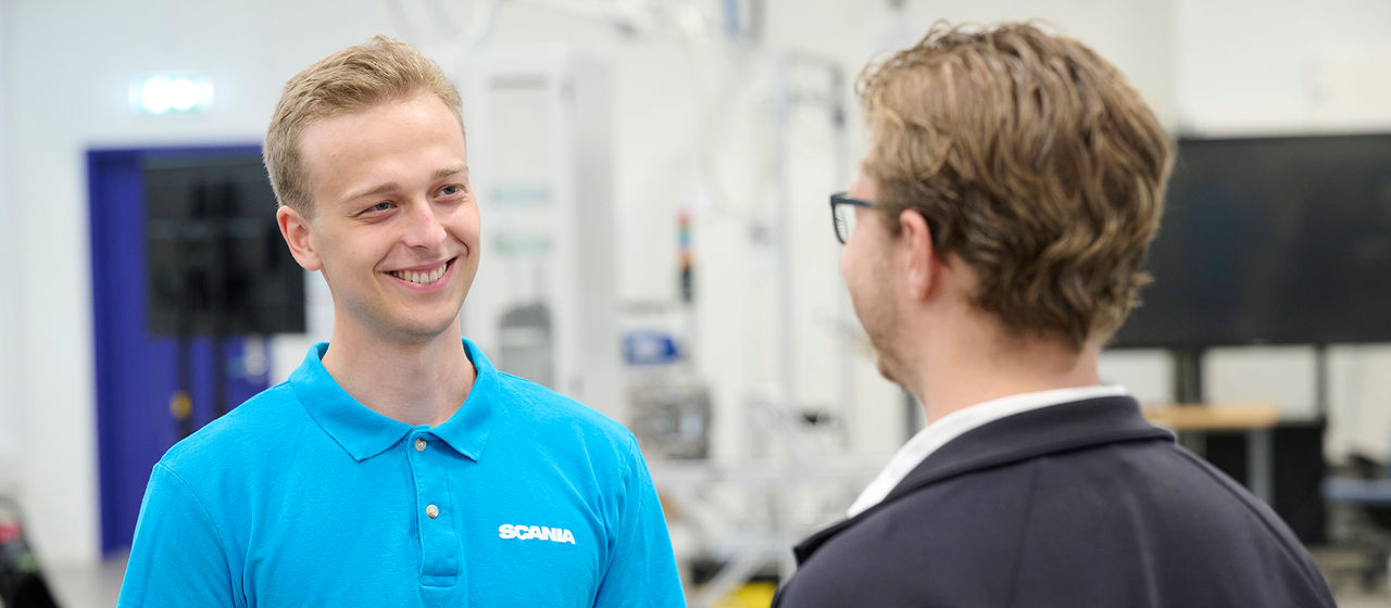 Internship in production at Scania