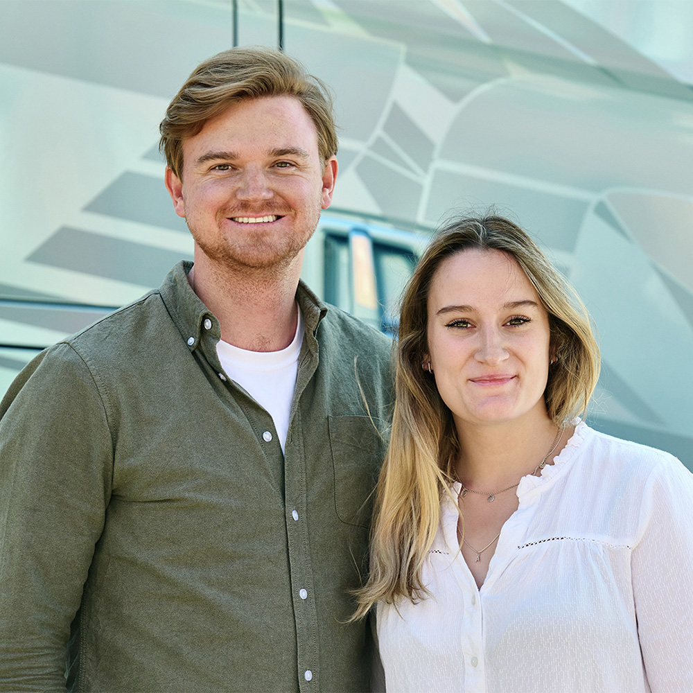 Henrik Lundberg and Micaela Labrador Aranguren