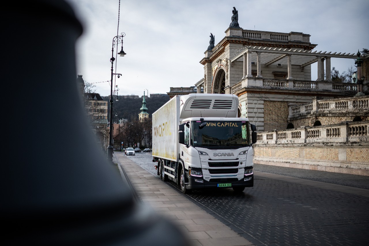 2023.03.14. Scania elektromos kamion fotozas