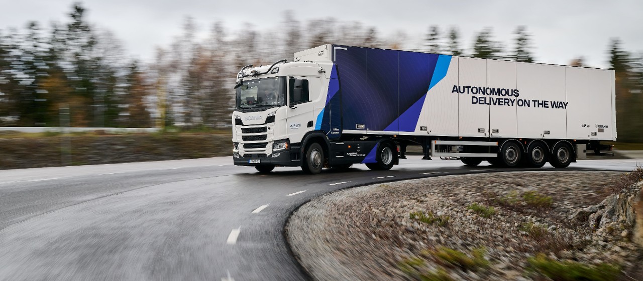 Scania autonomous Hub-to-hub on highways