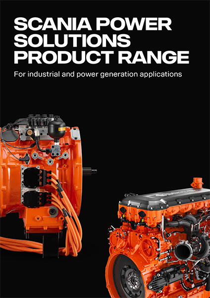Scania power solutions product range for industrial and power generation application download brochure-trucks-brochure thumbnail