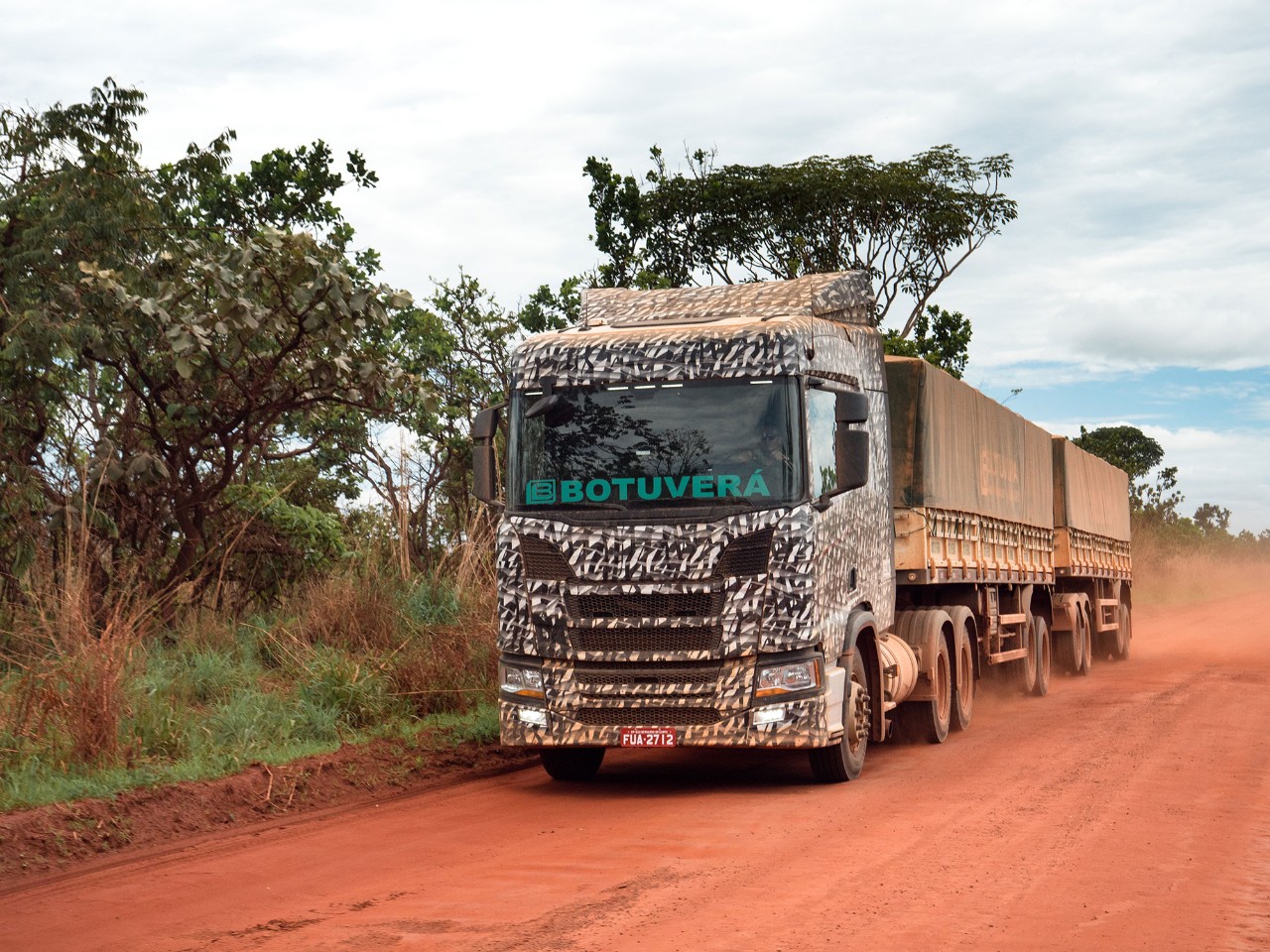 A punishing field test in Mato Grosso, Brazil