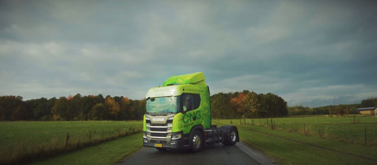 Scania Danmark offers customers trial rentals of biogas truck