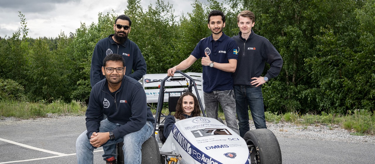 The race is on with KTH Formula Student self-driving vehicle