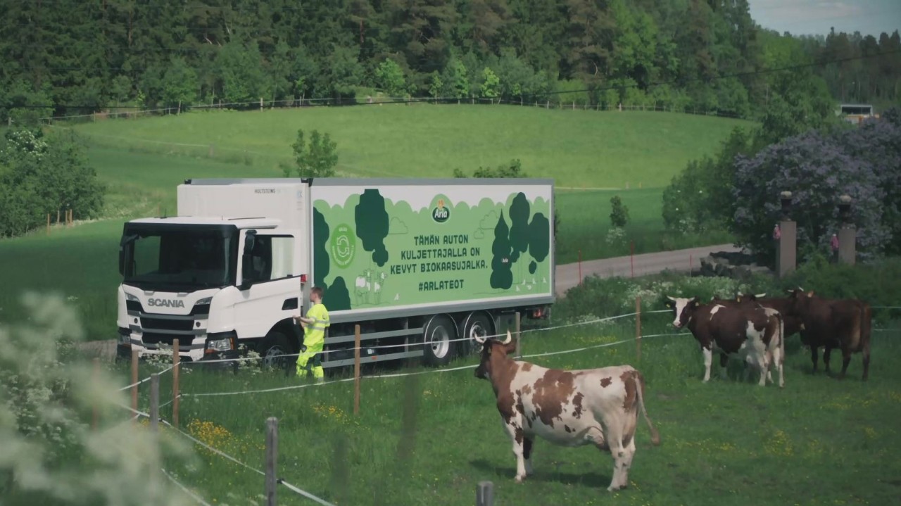 Dairy giant switches to biogas
