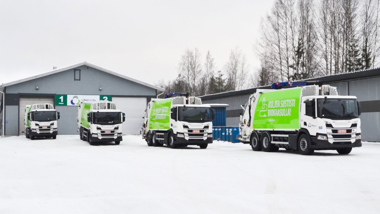 Biogas gives Finnish operator an edge