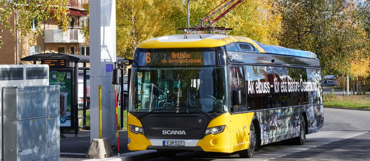 Östersund expands electric bus operations with ten new Scania Citywide