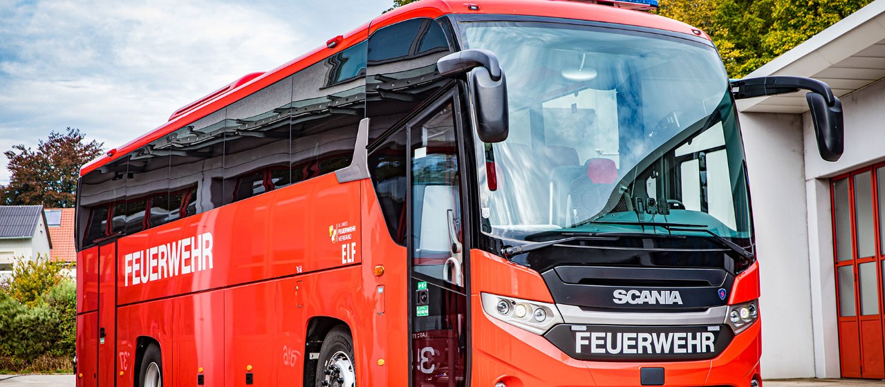 Scania coaches Austrian fire brigade