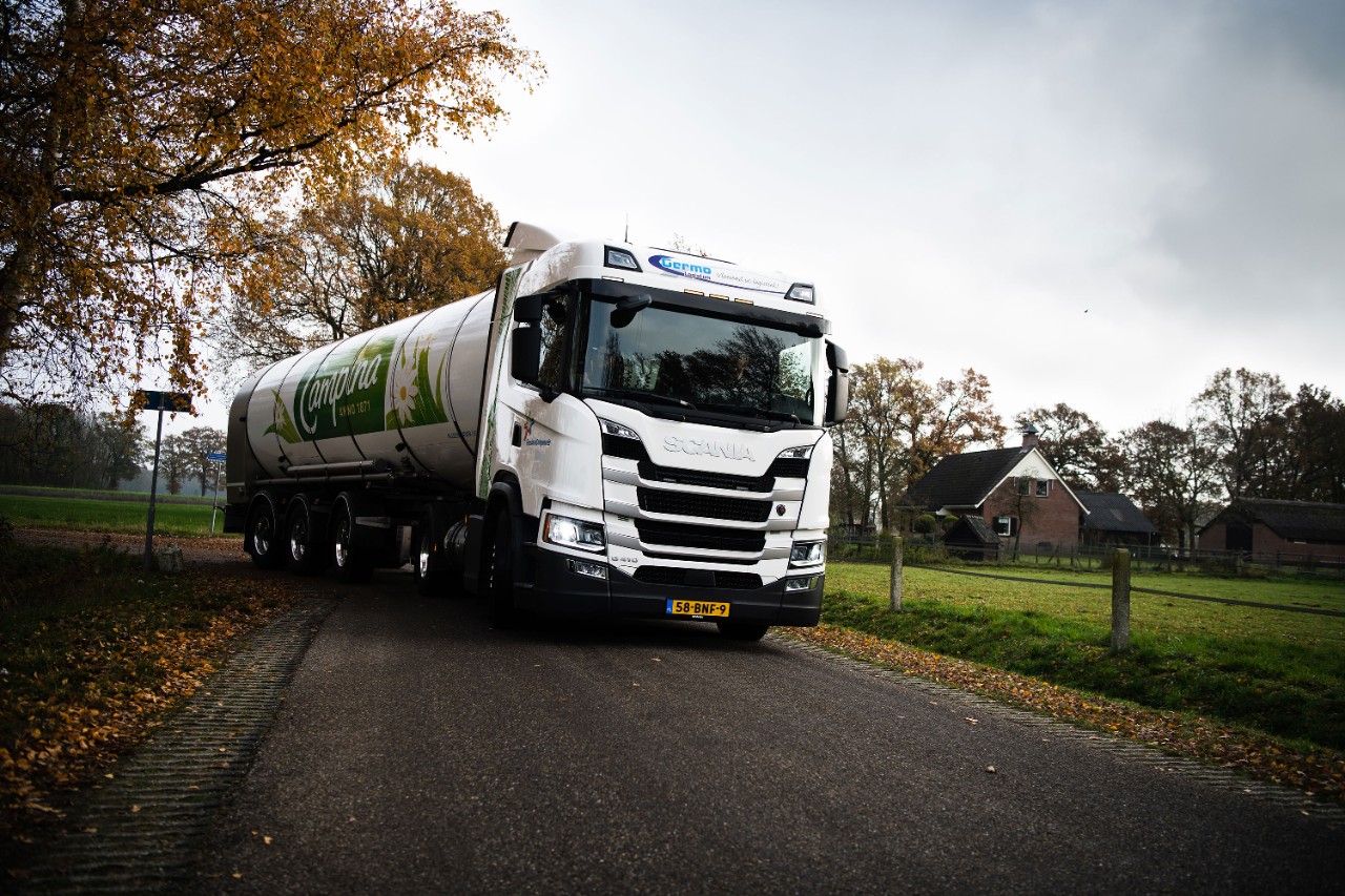 LNG-powered truck 