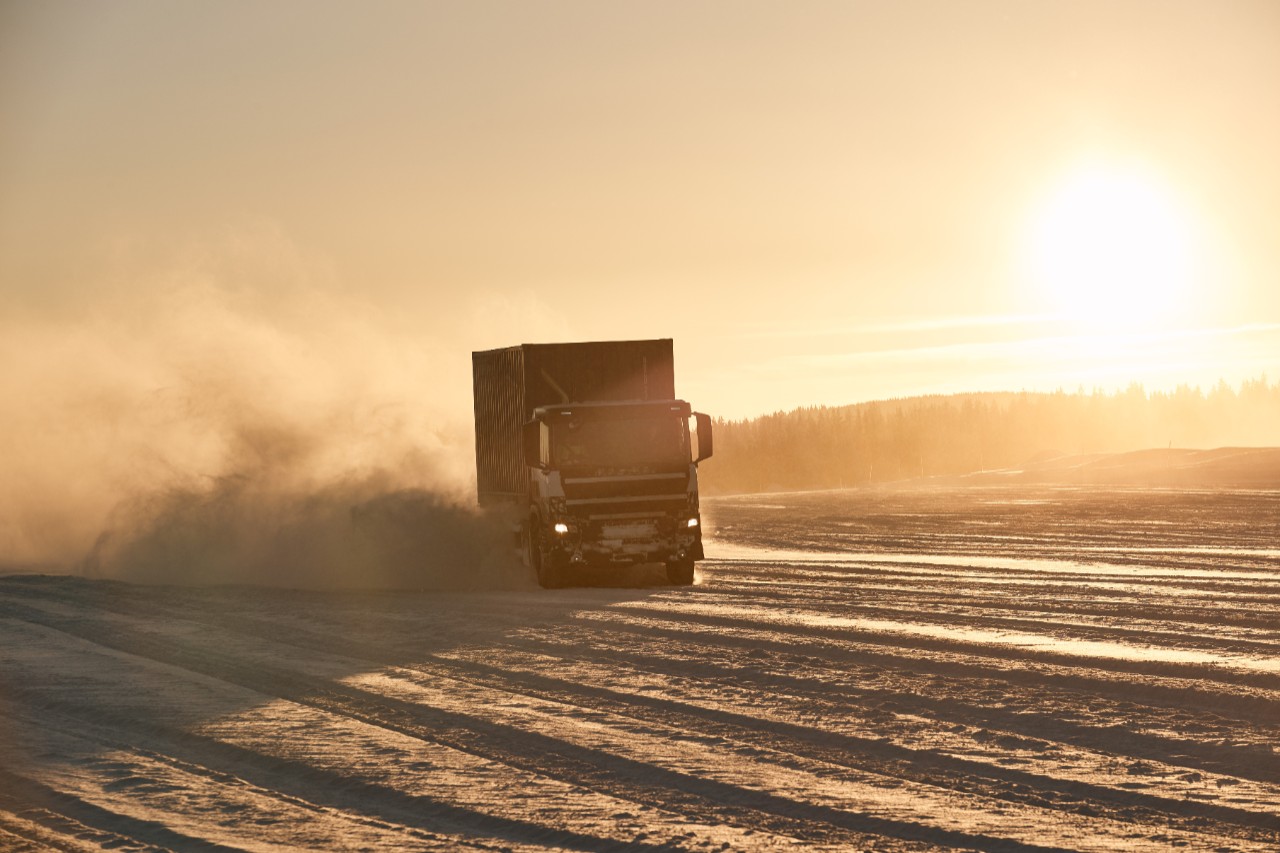 Winter test in Arvidsjaur, 2016