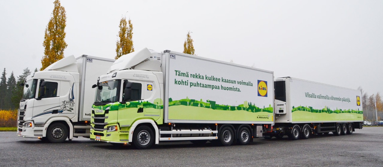 Scania liquefied gas truck with hybrid temperature control system cuts emissions