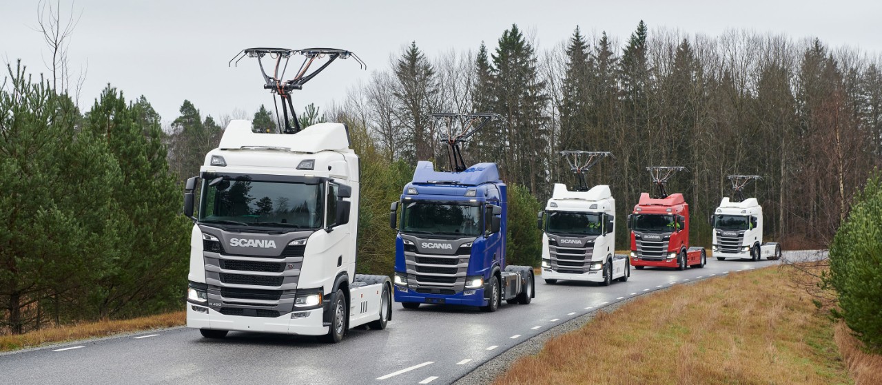 Seven more Scania trucks to be delivered as German e-road expands